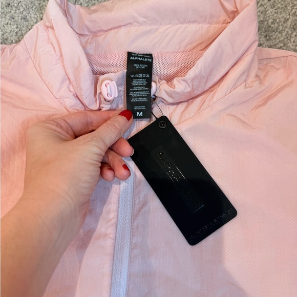 Alphalete Light Pink Windbreaker - Picture 2 of 3